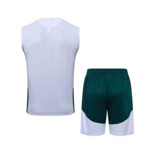 Alternative view of Ensemble Debardeur Italie 2026/2027 Blanc Vert