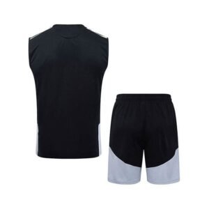 Alternative view of Ensemble Debardeur Real Madrid 2026/2027 Noir Blanc