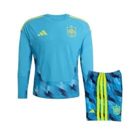 Maillot Gardien Espagne Enfant Manches Longues 2026/2027