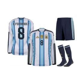 Maillot Kit Argentine E.Fernandez Domicile 2026/2027 ML Homme