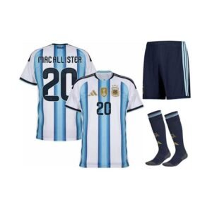 Maillot Kit Argentine Mac Allister Domicile 2026/2027 Homme