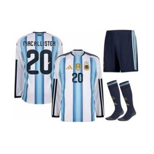 Maillot Kit Argentine Mac Allister Domicile 2026/2027 ML Homme