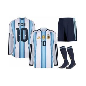 Maillot Kit Argentine Messi Domicile 2026/2027 ML Homme