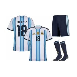 Maillot Kit Argentine Nico Paz Domicile 2026/2027 Homme