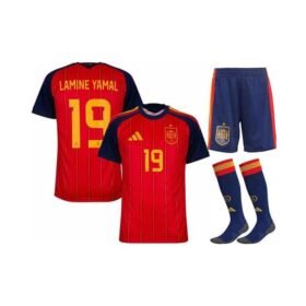 Maillot Kit Espagne Lamine Yamal 19 Domicile 2026/2027 Homme
