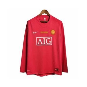 Maillot Manchester United Domicile Champions League Final ML 2007/2008