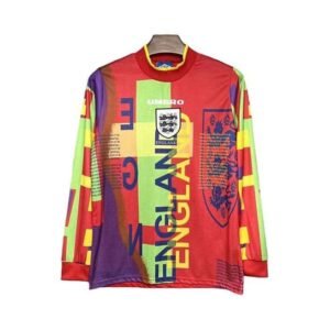 Maillot Rétro Manches Longues Angleterre Gardien 1996