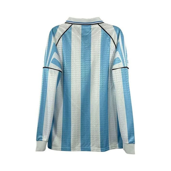 Maillot Rétro Manches Longues Argentine Domicile 1997 – Image 2