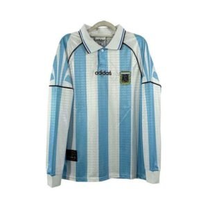 Maillot Rétro Manches Longues Argentine Domicile 1997