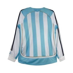 Alternative view of Maillot Rétro Manches Longues Argentine Domicile 2006