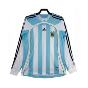 Maillot Rétro Manches Longues Argentine Domicile 2006