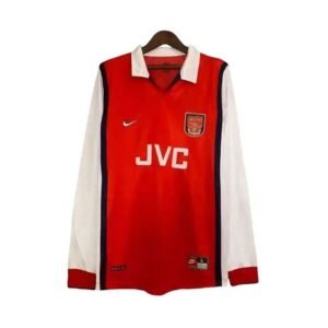 Maillot Rétro Manches Longues Arsenal Domicile 1998/1999