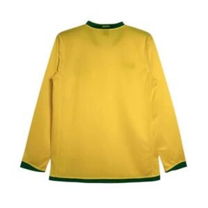 Alternative view of Maillot Rétro Manches Longues Bresil Domicile 2006