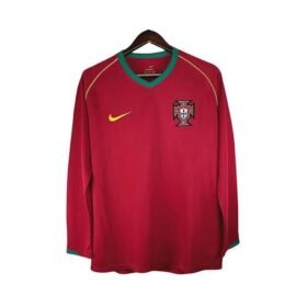 Maillot Rétro Manches Longues Portugal Domicile 2006