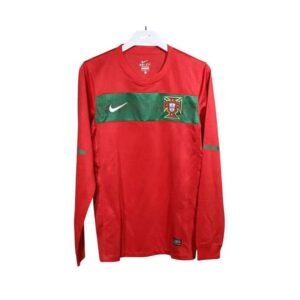 Maillot Rétro Manches Longues Portugal Domicile 2010