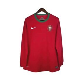 Maillot Rétro Manches Longues Portugal Domicile 2012