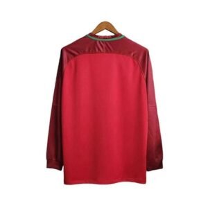 Alternative view of Maillot Rétro Manches Longues Portugal Domicile 2016