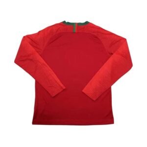 Alternative view of Maillot Rétro Manches Longues Portugal Domicile 2018