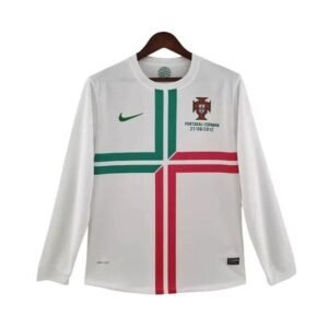 Maillot Rétro Manches Longues Portugal Extérieur 2012