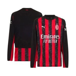Maillot AC Milan Domicile Manches Longues 2025/2026