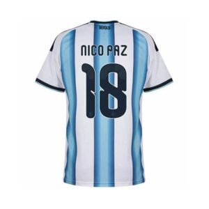 Alternative view of Maillot Argentine Domicile 2026/2027 (Nico Paz 18)