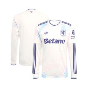 Maillot Aston Villa Third Manches Longues 2025/2026