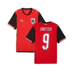 Maillot Autriche Domicile 2026/2027 (Sabitzer 9)