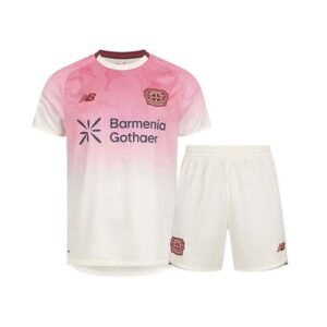 Maillot Bayer 04 Leverkusen Extérieur Enfant 2025/2026