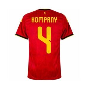 Alternative view of Maillot Belgique Domicile 2026/2027 (Kompany 4)