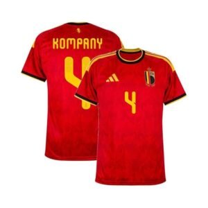 Maillot Belgique Domicile 2026/2027 (Kompany 4)