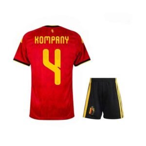 Maillot Belgique Domicile Enfant 2026/2027 (Kompany 4)
