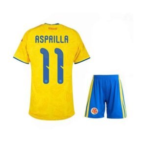 Maillot Colombie Domicile Enfant 2026/2027 (Asprilla 11)