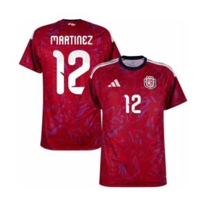 Maillot Costa Rica Domicile 2026/2027 (Martinez 12)