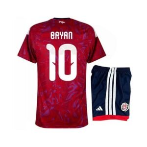 Maillot Costa Rica Domicile Enfant 2026/2027 (Bryan 10)
