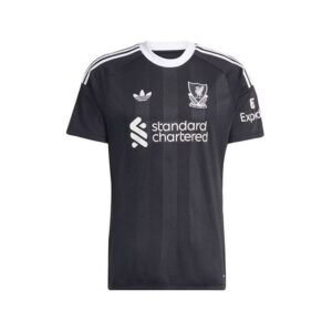 Alternative view of Maillot Gardien Liverpool 2025/2026 Noir