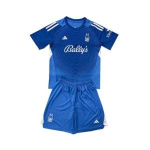 Alternative view of Maillot Gardien Nottingham Forest Enfant 2025/26 Bleu