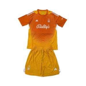 Alternative view of Maillot Gardien Nottingham Forest Enfant 2025/26 Orange