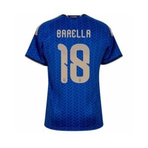 Alternative view of Maillot Italie Domicile 2026/2027 (Barella 18)