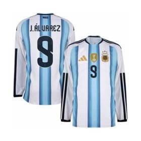 Maillot Manches Longues Argentine Domicile 2026/27 (J. Alvarez 9)