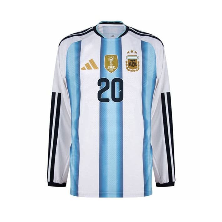 Maillot Manches Longues Argentine Domicile 2026/27 (Mac Allister 20) – Image 2
