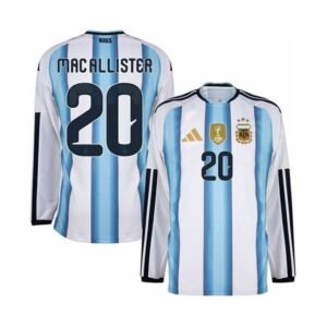 Maillot Manches Longues Argentine Domicile 2026/27 (Mac Allister 20)