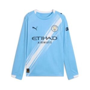 Alternative view of Maillot Manchester City Domicile Manches Longues 2025/2026