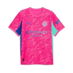 Alternative view of Maillot Manchester City Gardien 2025/2026 Rose