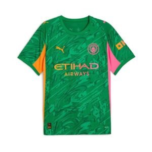 Alternative view of Maillot Manchester City Gardien 2025/2026 Vert