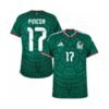 Maillot Mexique Domicile 2026/2027 (Pineda 17)