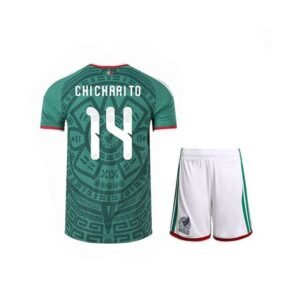 Maillot Mexique Domicile Enfant 2026/2027 (Chicharito 14)