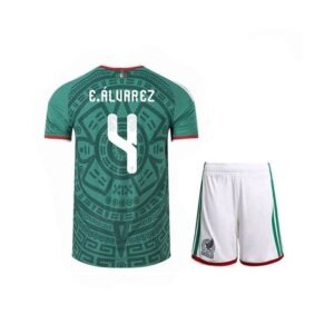 Maillot Mexique Domicile Enfant 2026/2027 (E.Alvarez 4)