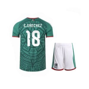 Maillot Mexique Domicile Enfant 2026/2027 (E.Sanchez 18)
