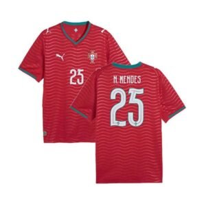 Maillot Portugal Domicile 2026/2027 (N.Mendes 25)