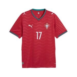 Alternative view of Maillot Portugal Domicile 2026/2027 (Rafael Leao 17)